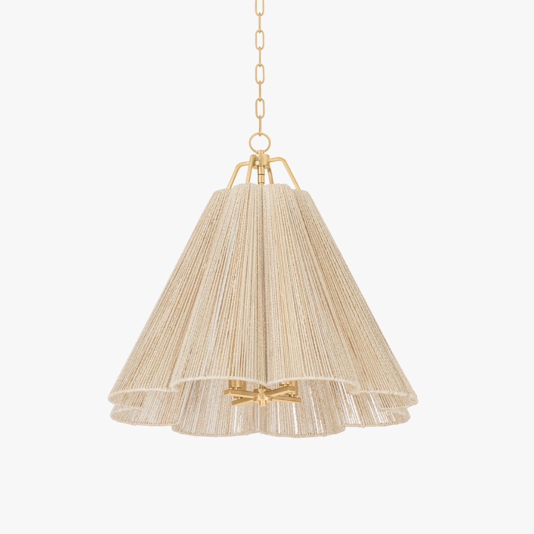 Sonoma Abaca Rope Pendant by Dear Keaton