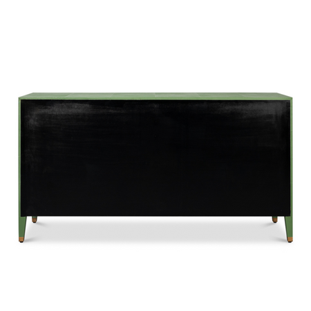  Gideon Verde Shagreen Dresser Back