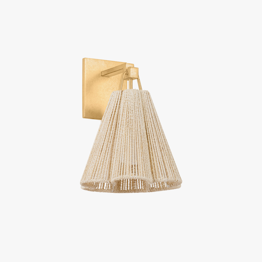 Sonoma Abaca Rope Sconce by Dear Keaton