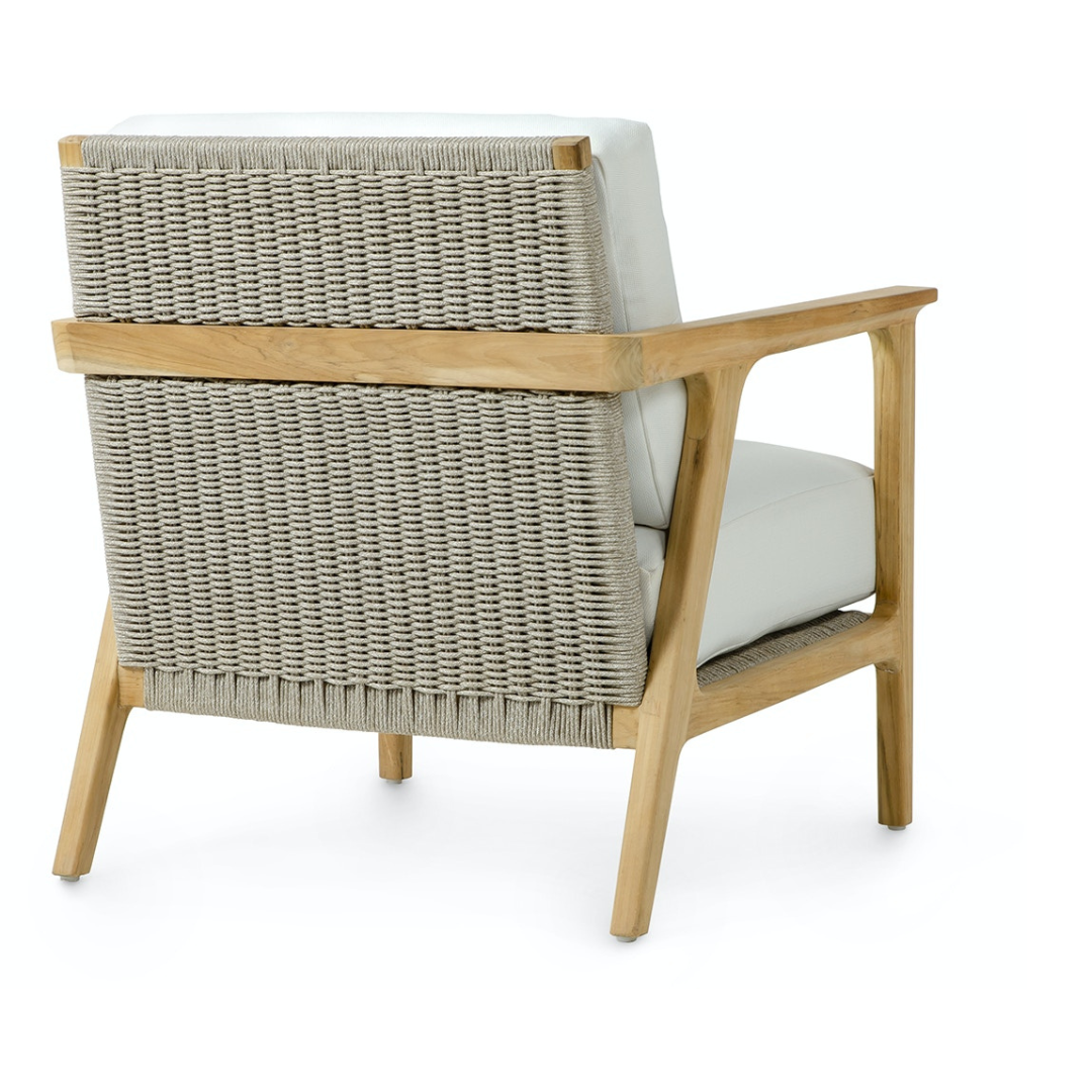 Delmar Outdoor Lounge Chair Back View