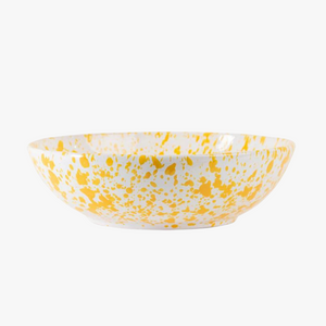 Taverna Yellow Speckled Serving Bowl