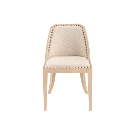 Aden Linen and Oak Dining Chair