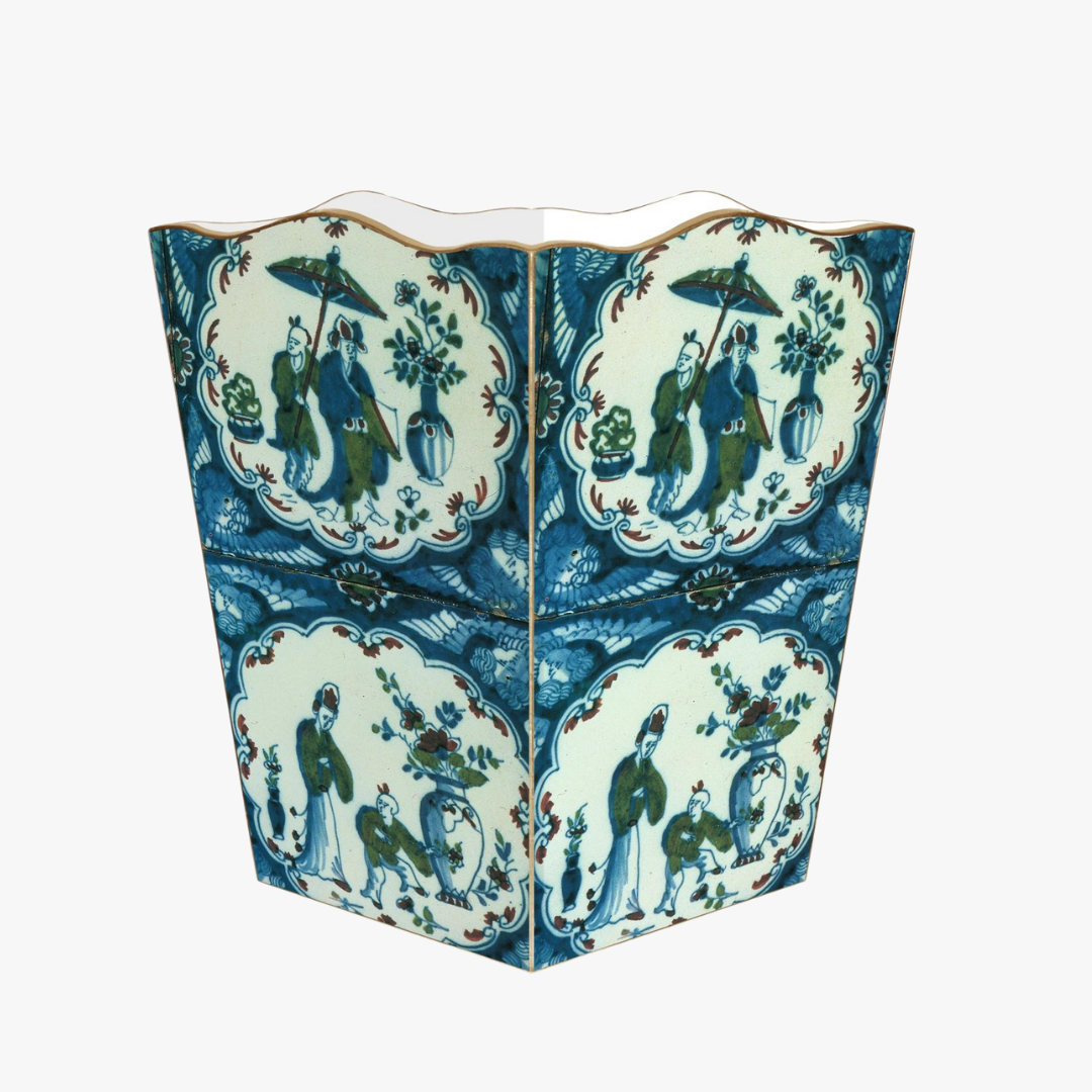 Toile Wastebasket