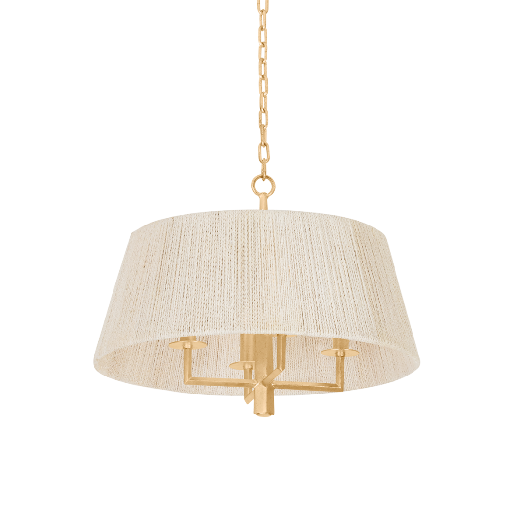 Antibes Abaca Rope Pendant - Small