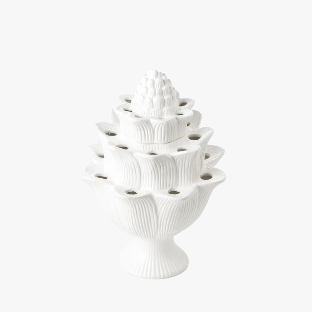 White Artichoke Tulipiere