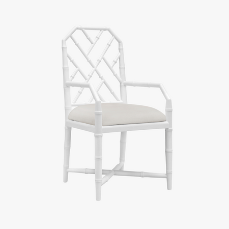 Jardin Eggshell Arm Chair