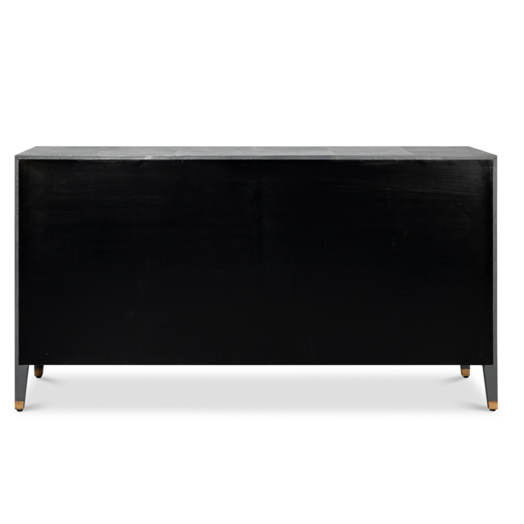 Gideon Slate Shagreen Dresser Back