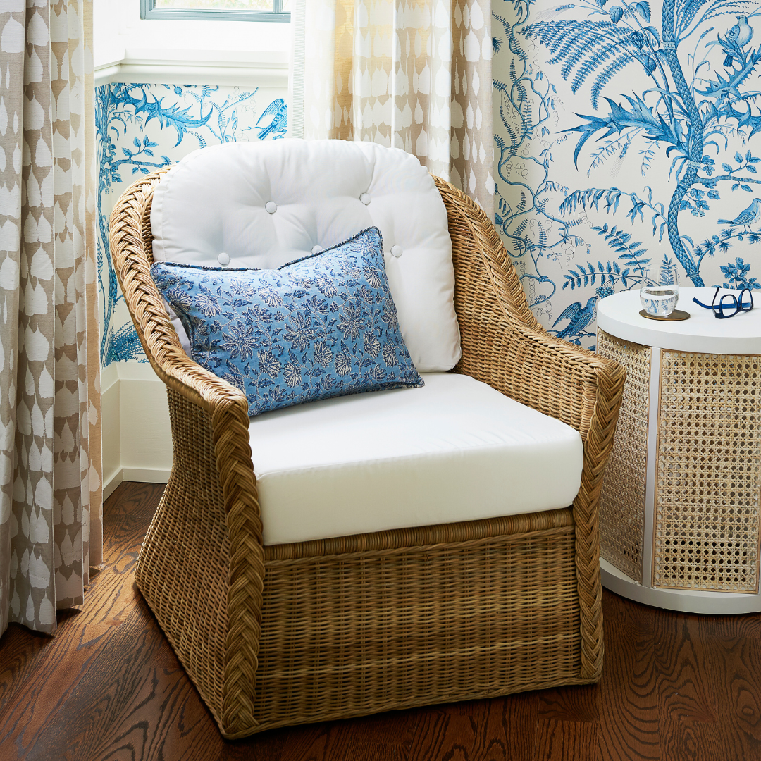 Chatham Lounge Chair Natural Styled - Dear Keaton