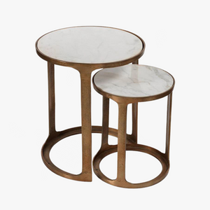 Nelson Round Nesting Tables