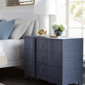 Biarritz Navy Grasscloth Chest