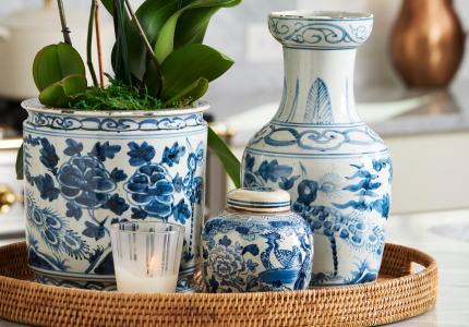 Blue and White Chinoiserie Collection from Dear Keaton