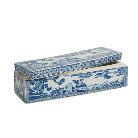 Blue Bird Porcelain Box from Dear Keaton