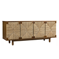 Four Door Brook Teak Sideboard from Noir Trading