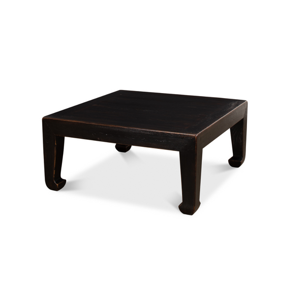 Classic Ming Coffee Table - Vintage Black Finish