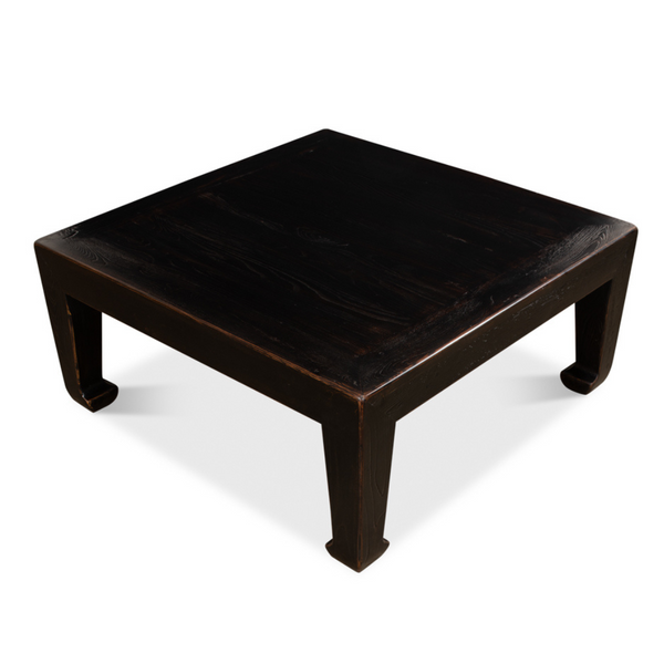 Classic Ming Coffee Table - Vintage Black Top