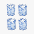 Torcello Blue Spotted Glass Set