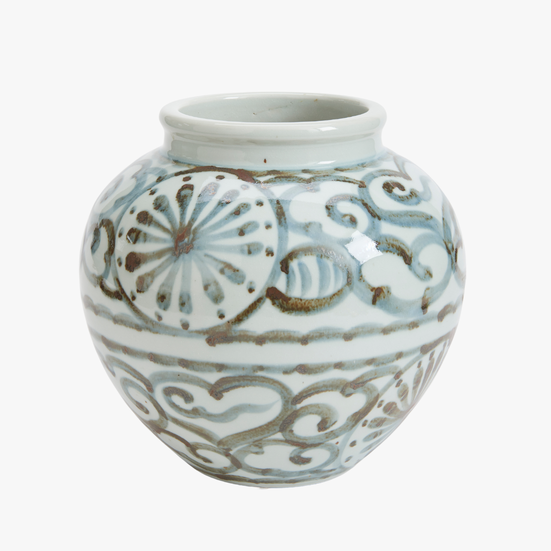 Lucky Cloud Ming Vase by Dear Keaton