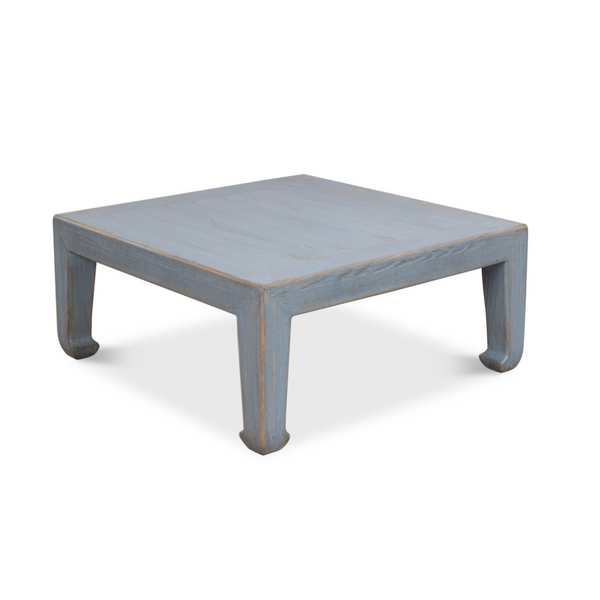 Classic Ming Coffee Table - Vintage Blue Finish