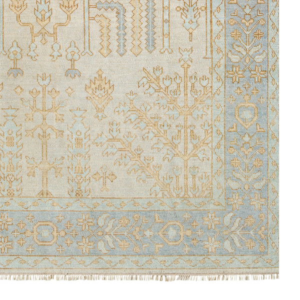 Uma Wool Rug - Designer Hand Knotted Wool Rugs - Dear Keaton