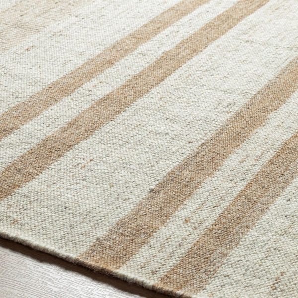 Wells Stripe Rug texture closeup