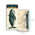 Whale and Clipper Ship Blue Tip Matches