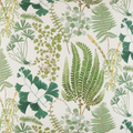 Wild Fern Pillow pattern closeup
