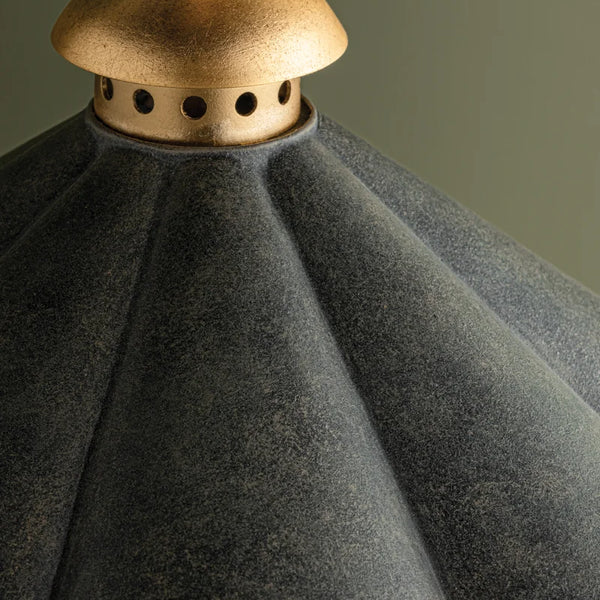 Walsh Lantern Iron Shade Closeup