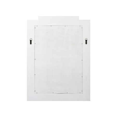 Yangon Raffia Wall Mirror back view