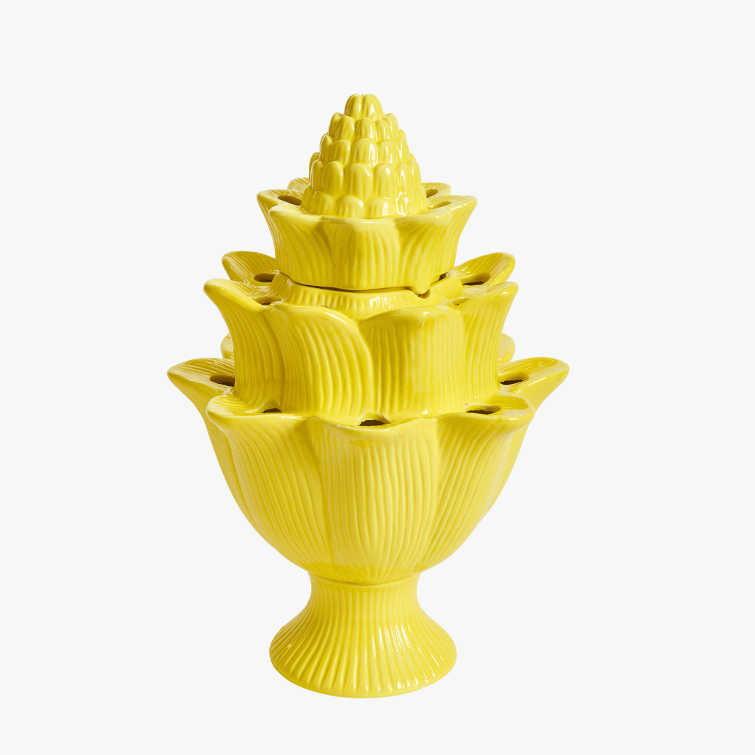 Yellow Artichoke Tulipiere