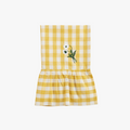 Yellow Ruffle Gingham Dish Towel