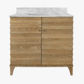 York Cerused Oak Vanity