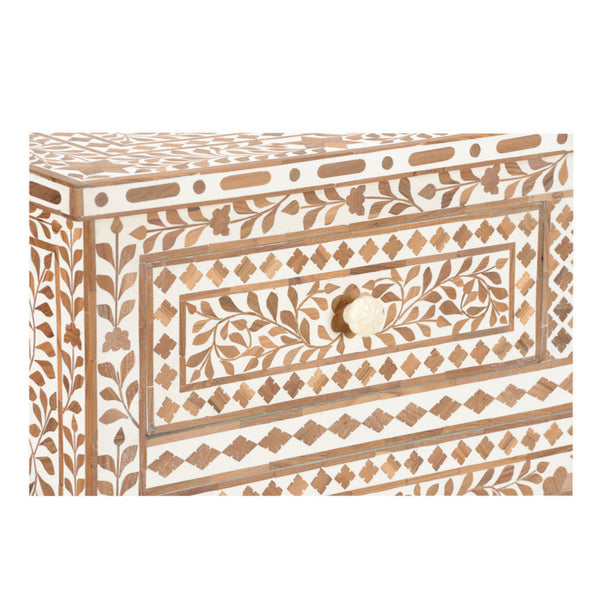 Zara Inlay Chest pattern closeup