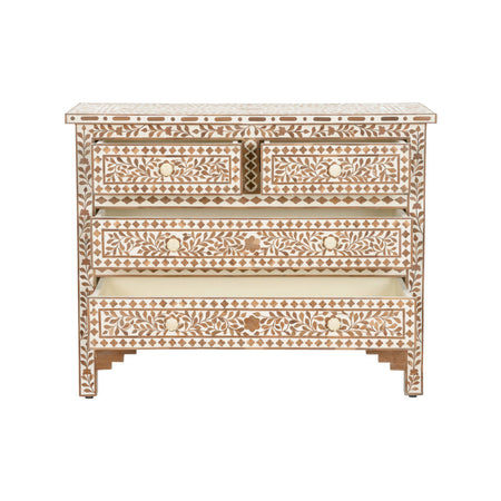 Zara Inlay Chest with open drawers