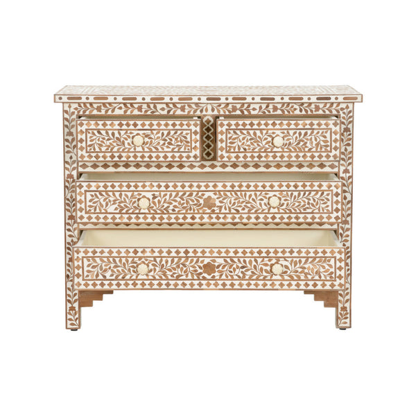 Zara Inlay Chest with open drawers