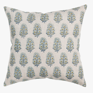 Zardosi Celadon Moss Pillow Cover