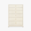 Zen Natural Grasscloth Tall Dresser
