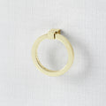 Zuri White Double Dresser gold ring hardware