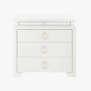 Zuri White Nightstand