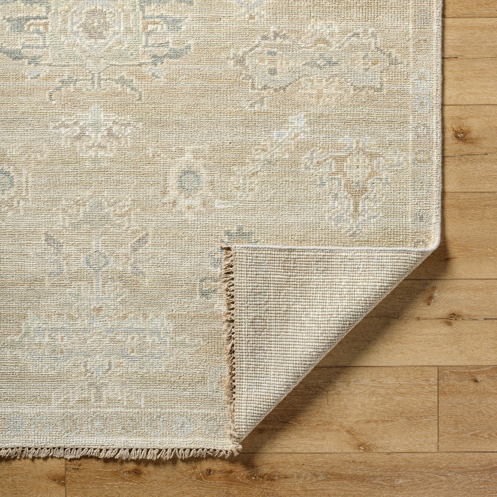 Anastasia Wool Rug Corner fold