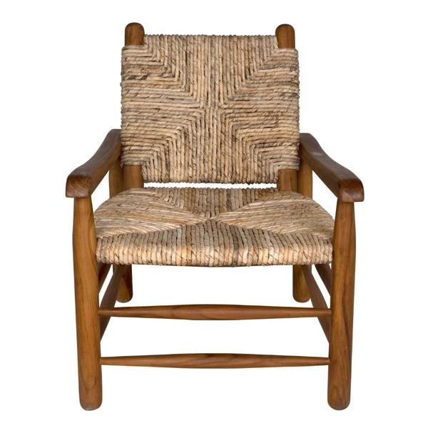 Burek Woven Rush Chair from NOIR