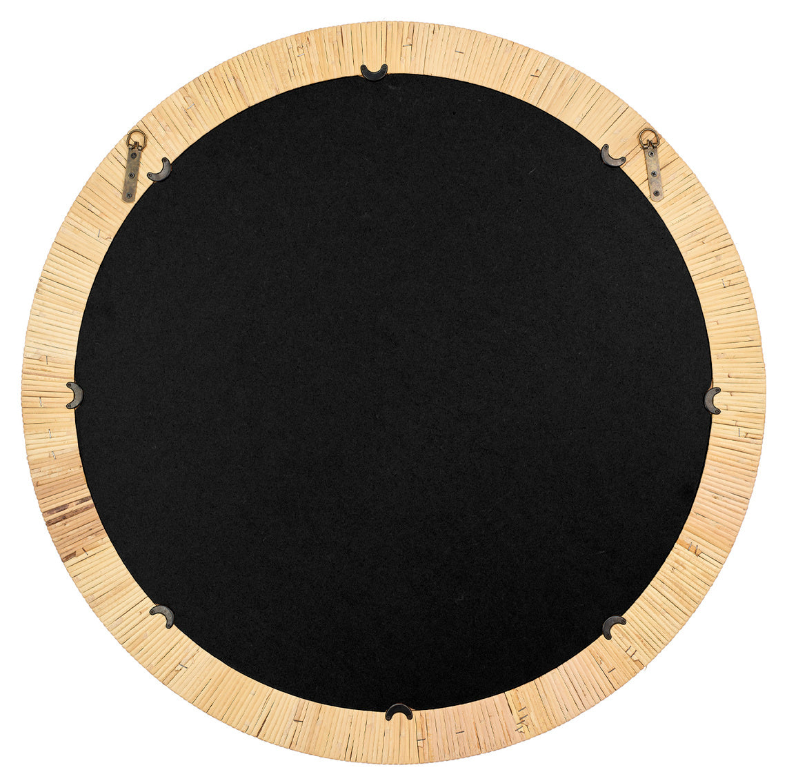 Aloha Round Mirror back