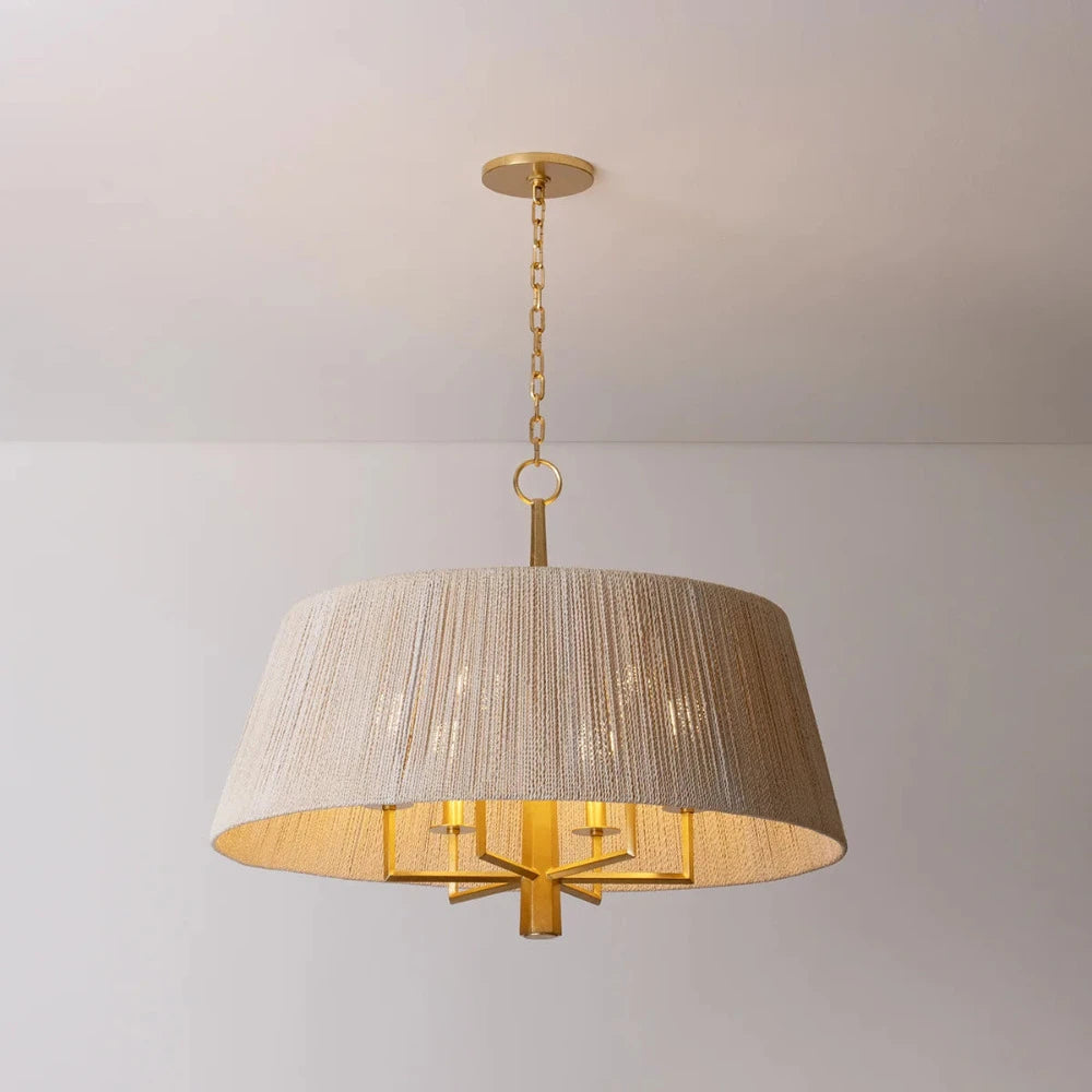 Antibes Abaca Rope Large Pendant Lit