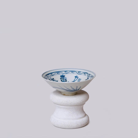 Auspicious Couplet Trinket Bowl Side View