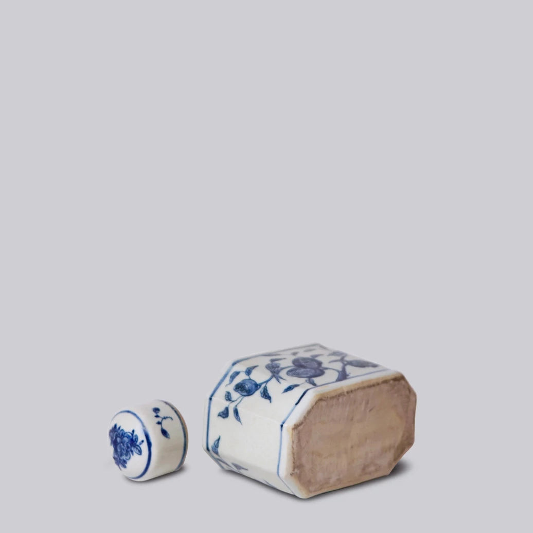 Pomegranate Lidded Vessel on its side