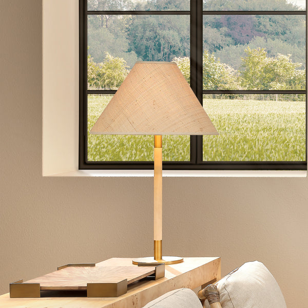 Monterey Table Lamp Styled in front of window