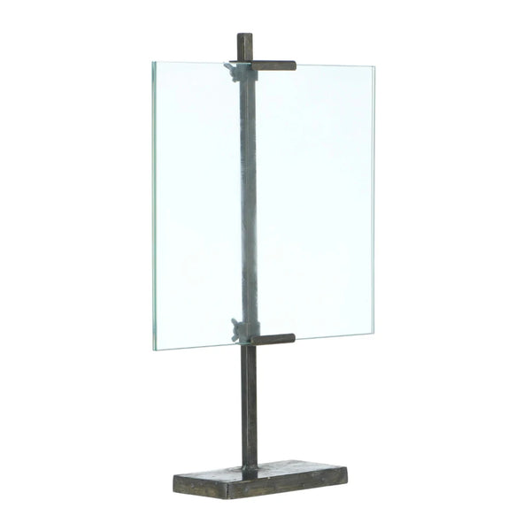 Floating Photo Frame on Metal Stand