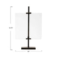 Floating Photo Frame on Metal Stand Dimensions