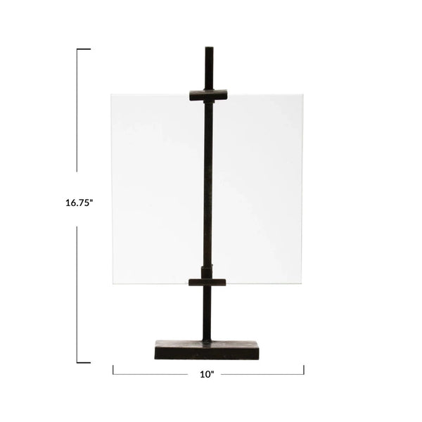 Floating Photo Frame on Metal Stand Dimensions