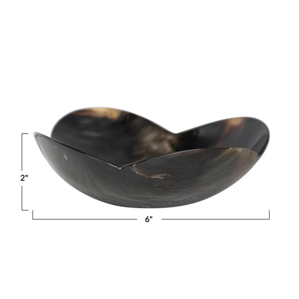 Horn Trinket Dish dimensions