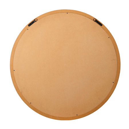 Tatum Round Burl Mirror Back